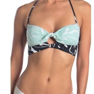 The Bikini Lab Island Breeze Reversible Bikini top size xs NWT
